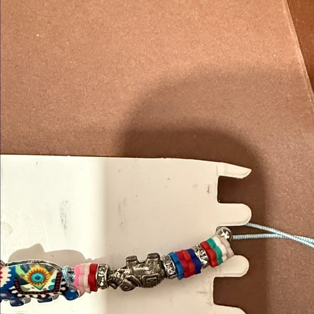 Colorful Elephant girls Bracelet